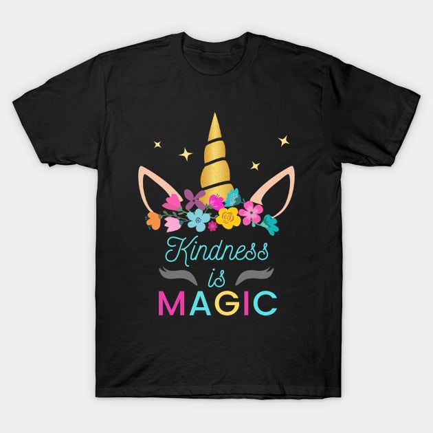 Kindness is Magic T-Shirt by Ribsa